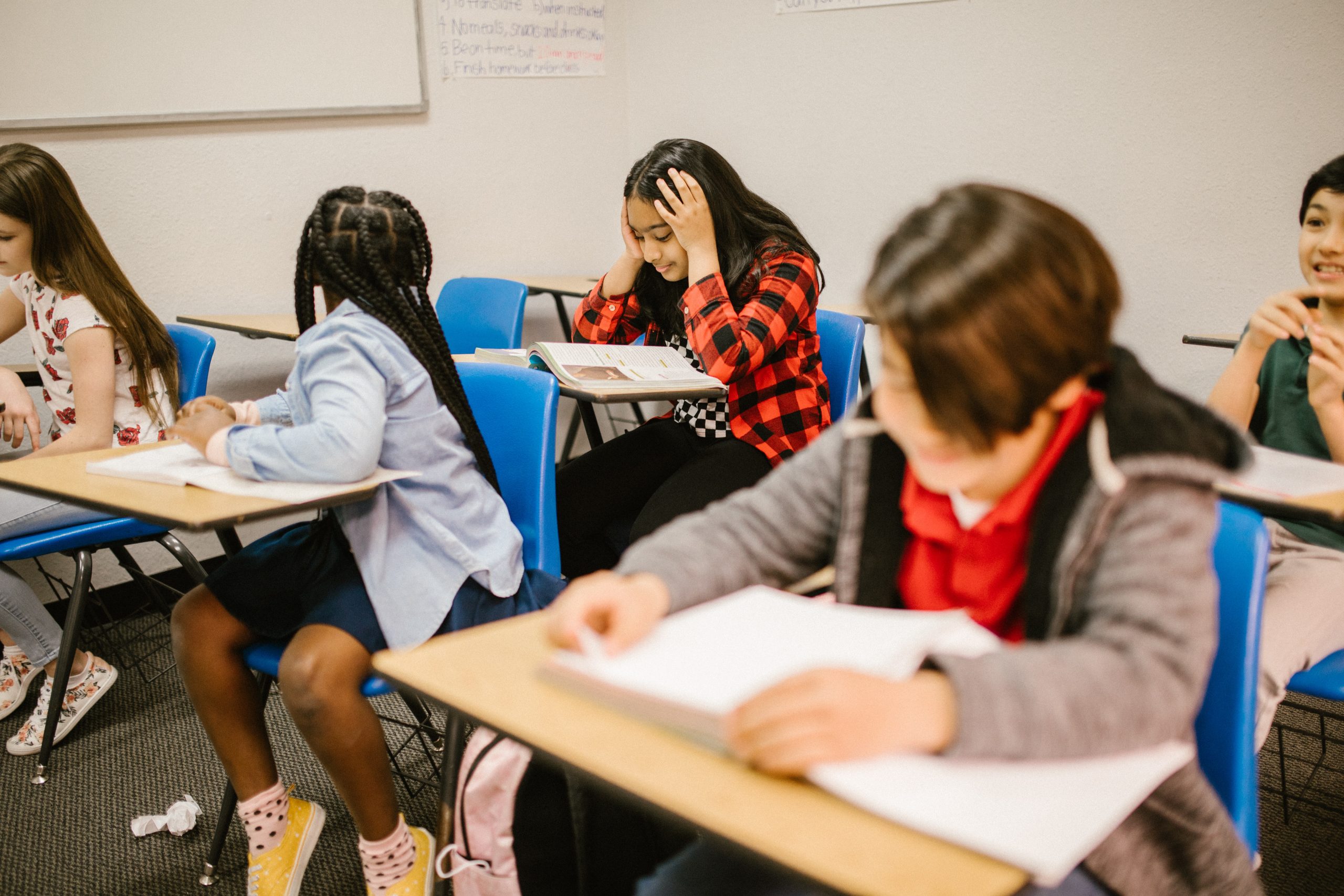 Standard classroom furniture